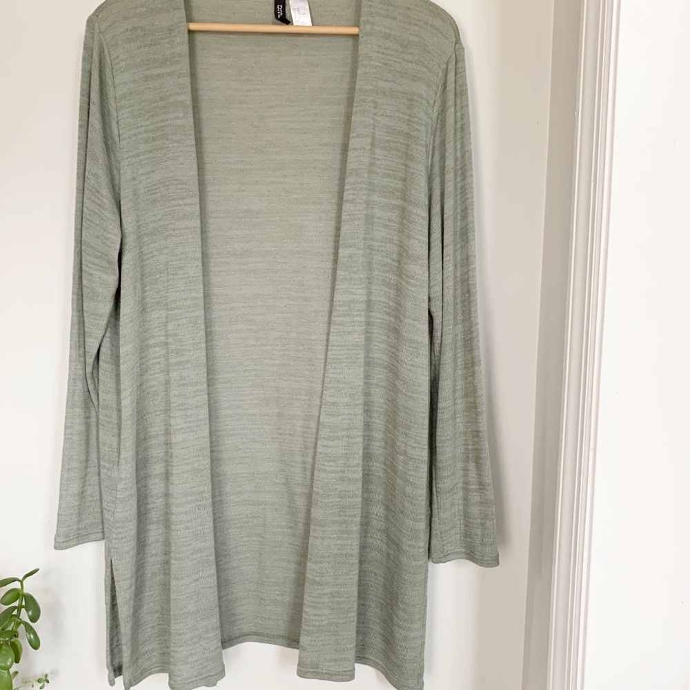 H&M DIVIDED knit duster cardigan